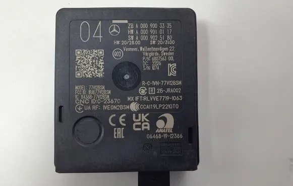 Mercedes-Benz S W223 Blind spot module A0009003335 A0009025180 A0009010117