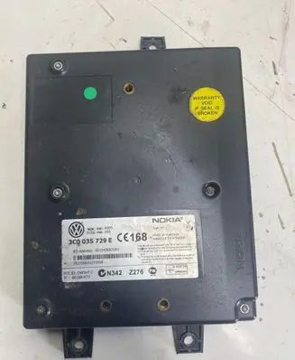 Volkswagen PASSAT B6 Phone control unit/module 3C0035729E 001040E82D83 052759093777098