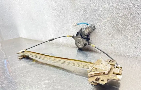 Opel Frontera B Front door window regulator with motor 91157979