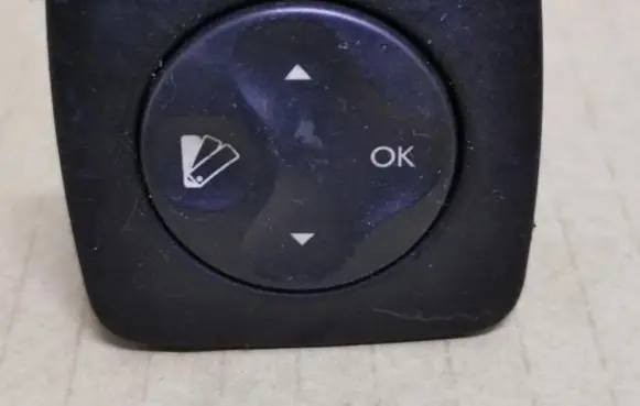Renault Scenic III - Grand scenic III Fog light switch 