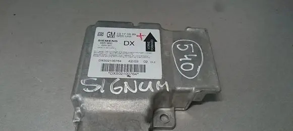 Opel Signum Airbag control unit/module 13170589 330518650