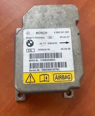BMW 3 E46 Airbag control unit/module 6962530 0285001681 316962530003