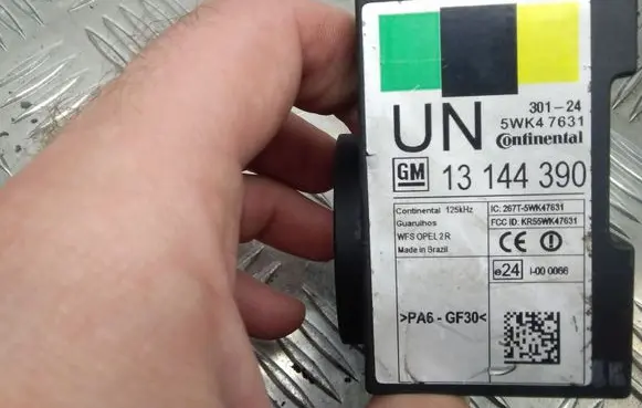 Opel Combo C Immobiliser reader (aerial) 13144390 5WK47631