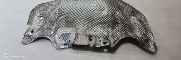 Heat shield in engine bay