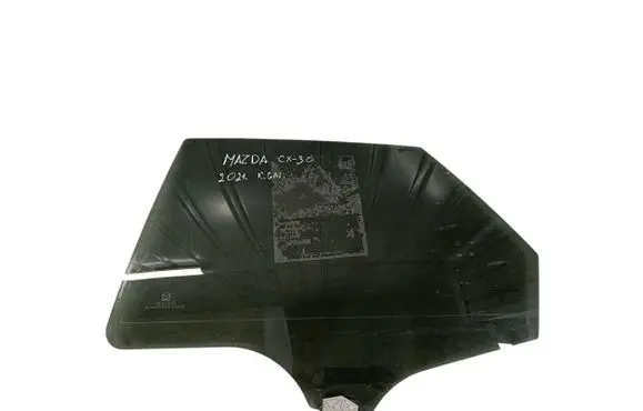 Mazda CX-30 Rear door window glass 43R010948