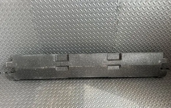Front bumper foam support bar