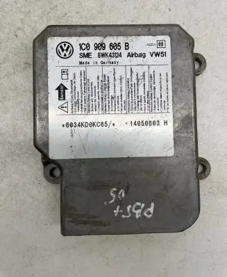 Volkswagen PASSAT B5.5 Airbag control unit/module 1C0909605B 14050803 5WK43124