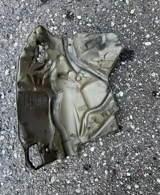 BMW 1 F20 F21 Heat shield in engine bay 54703011