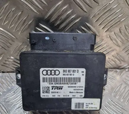Audi A4 S4 B8 8K Hand brake control module 8K0907801D 32620146A A2C53281093