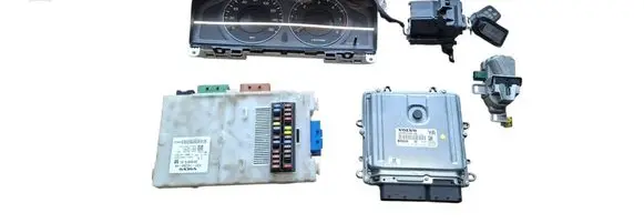 Volvo S80 Engine ECU kit and lock set 30785100AB 0281012765 7G9T14C256HA