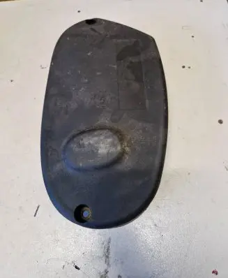 Opel Zafira B Timing belt guard (cover) 55573486 30364995 PA66GF15