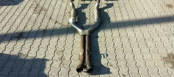 Aston Martin Vantage III Muffler/silencer 6G335220DC