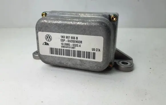 Volkswagen Touran I ESP acceleration yaw rate sensor 1K0907655B 10098503204 U9D4F073BT