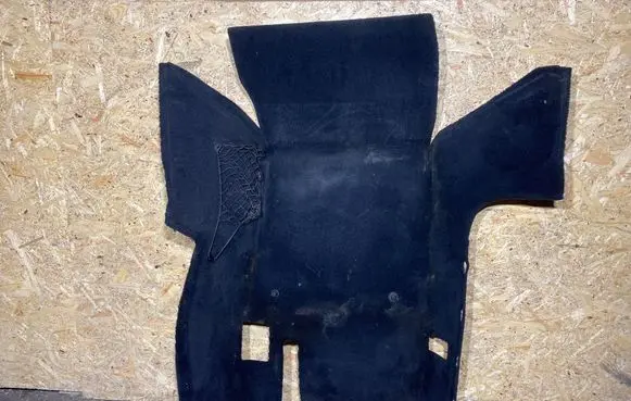 Mercedes-Benz CL C216 Front floor carpet liner A2166800140