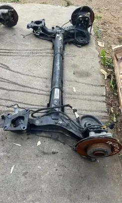 Rear axle beam