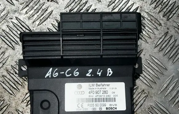 Audi A6 S6 C6 4F Power management control unit 4F0907280 F005S00099 4F0910280