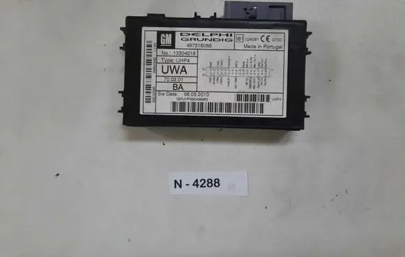Opel Zafira B Other control units/modules 13304018 497316088