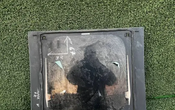 Citroen Jumper Loading door trunk window/glass 1342355080
