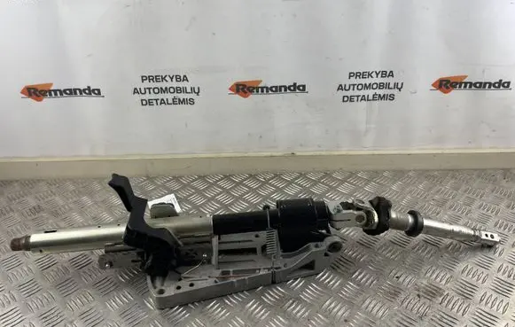 Steering wheel axle set