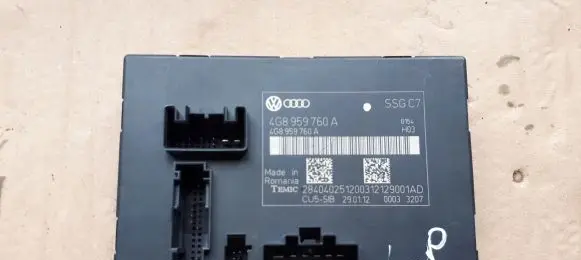 Audi A7 S7 4G Seat control module 4G8959760A