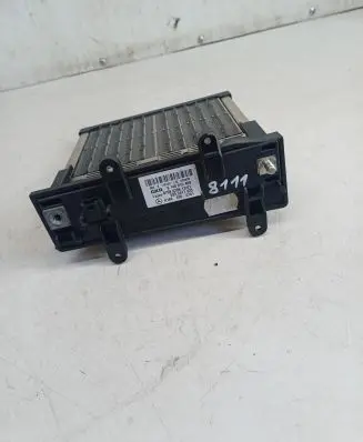 Electric cabin heater radiator