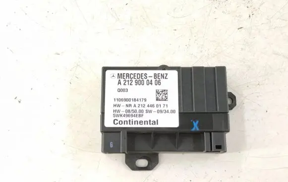 Mercedes-Benz GLK (X204) Fuel injection pump control unit/module 2129000406 2124400314