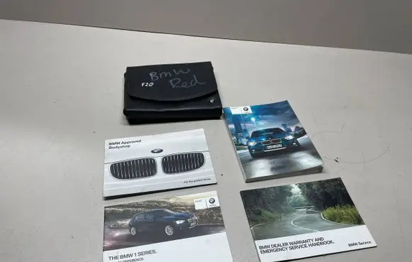 BMW 1 F20 F21 Owners service history hand book 