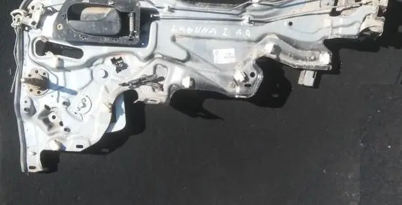 Renault Laguna I Sliding door window regulator with motor 7701672416