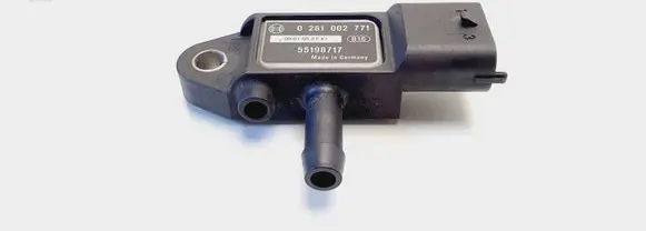 Opel Corsa D Exhaust gas pressure sensor 55198717 0281002771