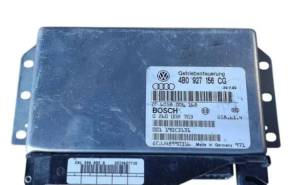 Audi A6 S6 C5 4B Gearbox control unit/module 4B0927156CG 0260002703