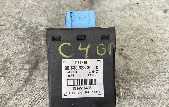 Citroen C4 Grand Picasso Alarm control unit/module 9663392880 7314515405 6W27