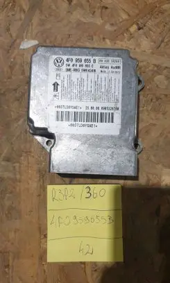Audi A6 S6 C6 4F Airbag control unit/module 4F0959655B