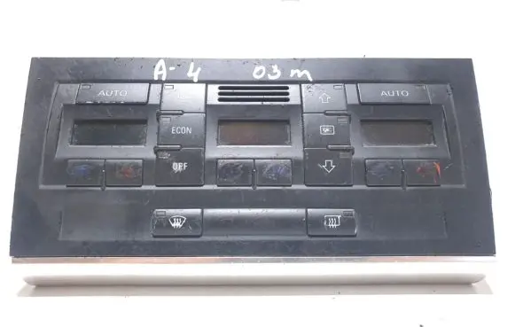 Audi A4 S4 B6 8E 8H Air conditioner control unit module 
