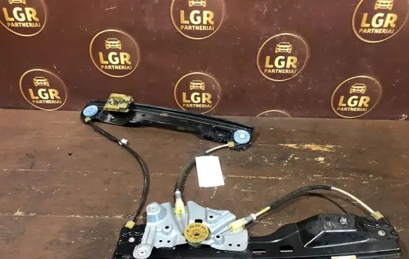 Opel Astra J Front window lifting mechanism without motor 13260129