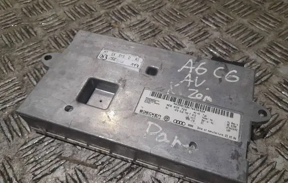 Audi A6 S6 C6 4F MMI control unit 4E0035729 4F0910730F
