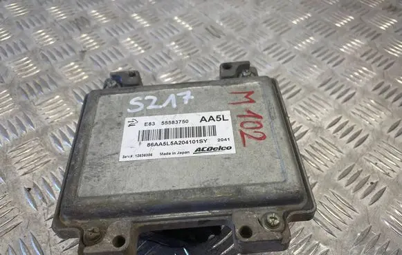 Opel Corsa D Engine control unit/module 55583750 12636386 86AA5L5A204101SM