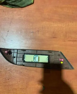 Lexus RX 450H Front door window switch trim 7423148090