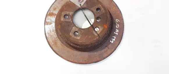 BMW 5 E39 Rear brake disc neventiliuojamas