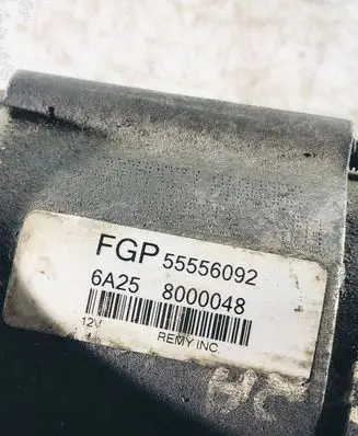 Opel Zafira B Starter motor 55556092 8000048 6A25