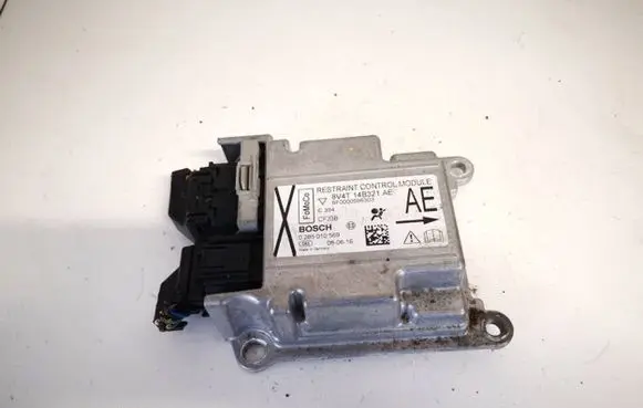Ford Kuga I Airbag control unit/module 8v4t14b321ae 0285010569