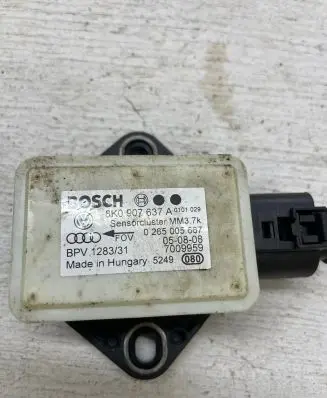 Audi A5 8T 8F ESP acceleration yaw rate sensor 8K0907637A 0265005667 5249080