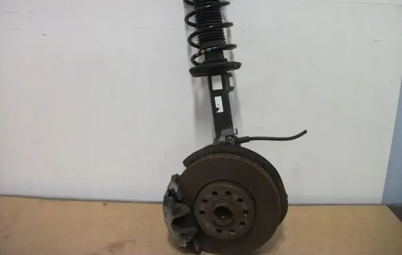 Volkswagen Golf VI Front wheel hub spindle knuckle 1T0412015MG