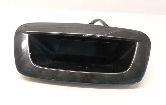 Loading door exterior handle