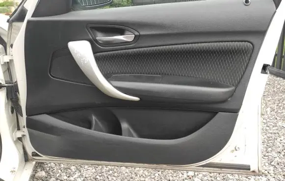 Front door card panel trim