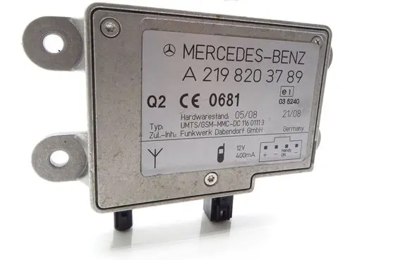 Mercedes-Benz CLK A209 C209 Sound amplifier A2198203789