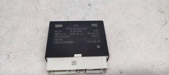 BMW X6 F16 Parking PDC control unit/module 6836883 1707205550 13315112