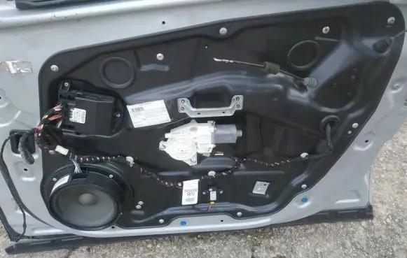 Mercedes-Benz R W251 Sliding door window regulator with motor A2518200842 A1697202838