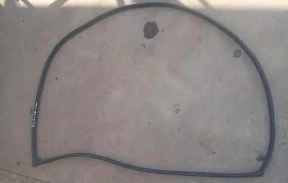 Mazda 3 III Rubber seal front door (on door) 