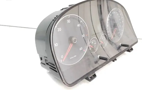 Volkswagen Touran I Speedometer (instrument cluster) 1T0920874A A2C53023102 A2C53025660