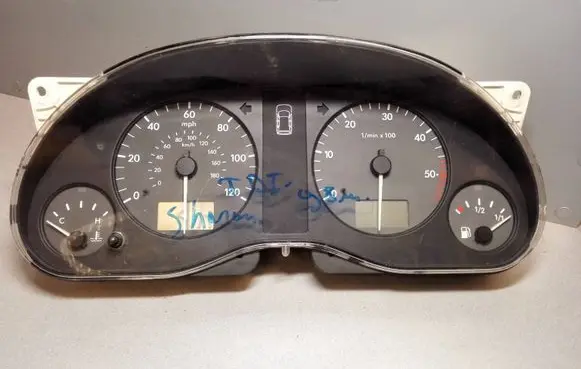 Volkswagen Sharan Speedometer (instrument cluster) 7M0920920K VKRF1074673